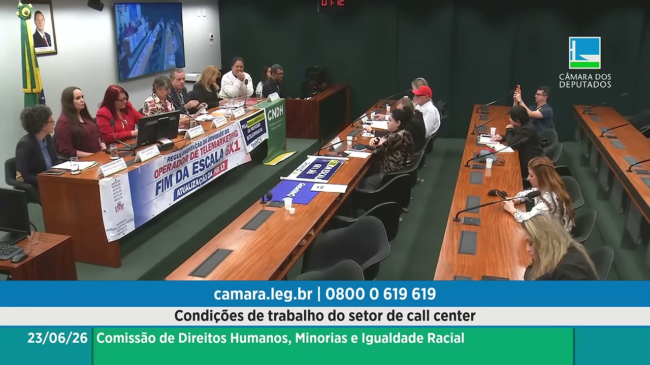 Vídeo do evento em 21:00