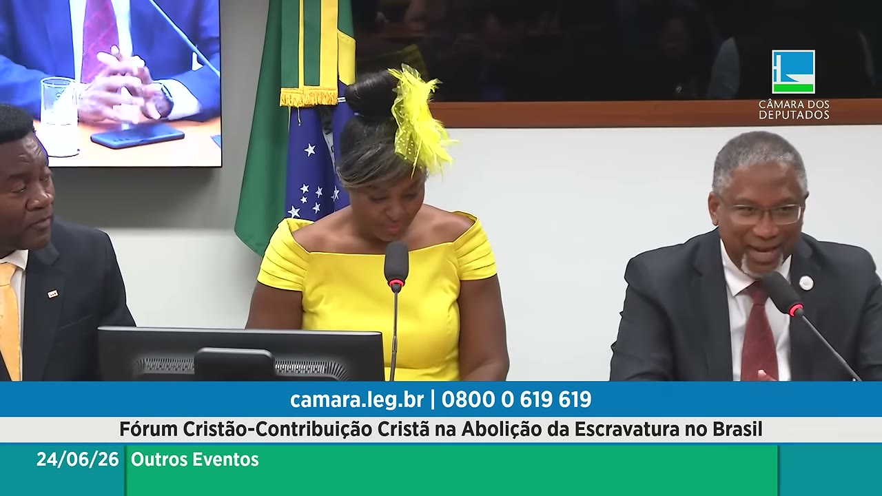 Vídeo do evento em 1:00:22