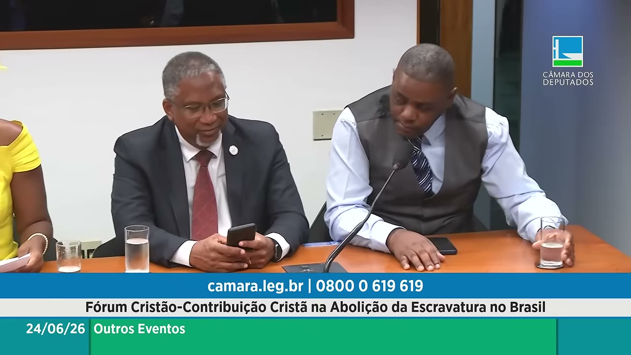 Vídeo do evento em 1:16:34
