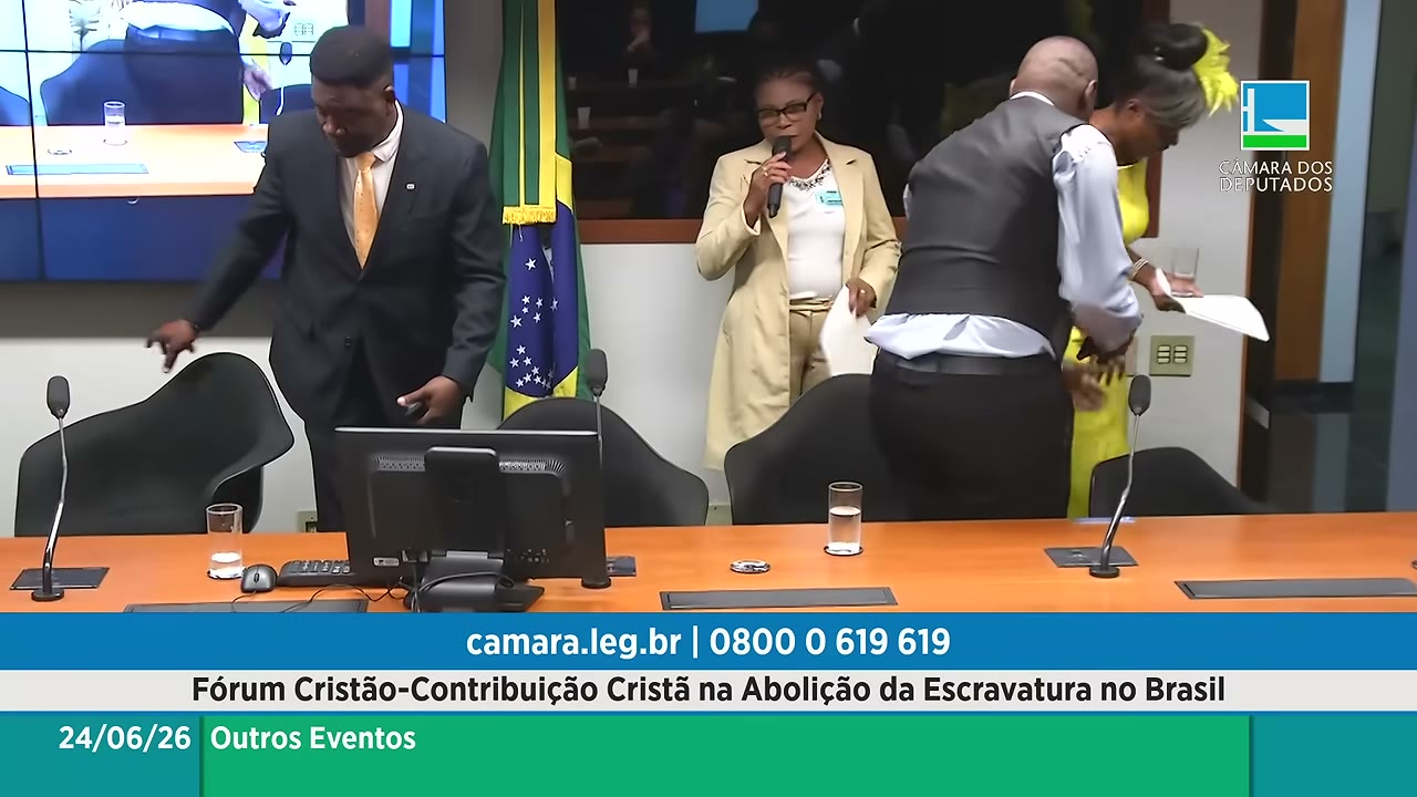 Vídeo do evento em 1:23:26