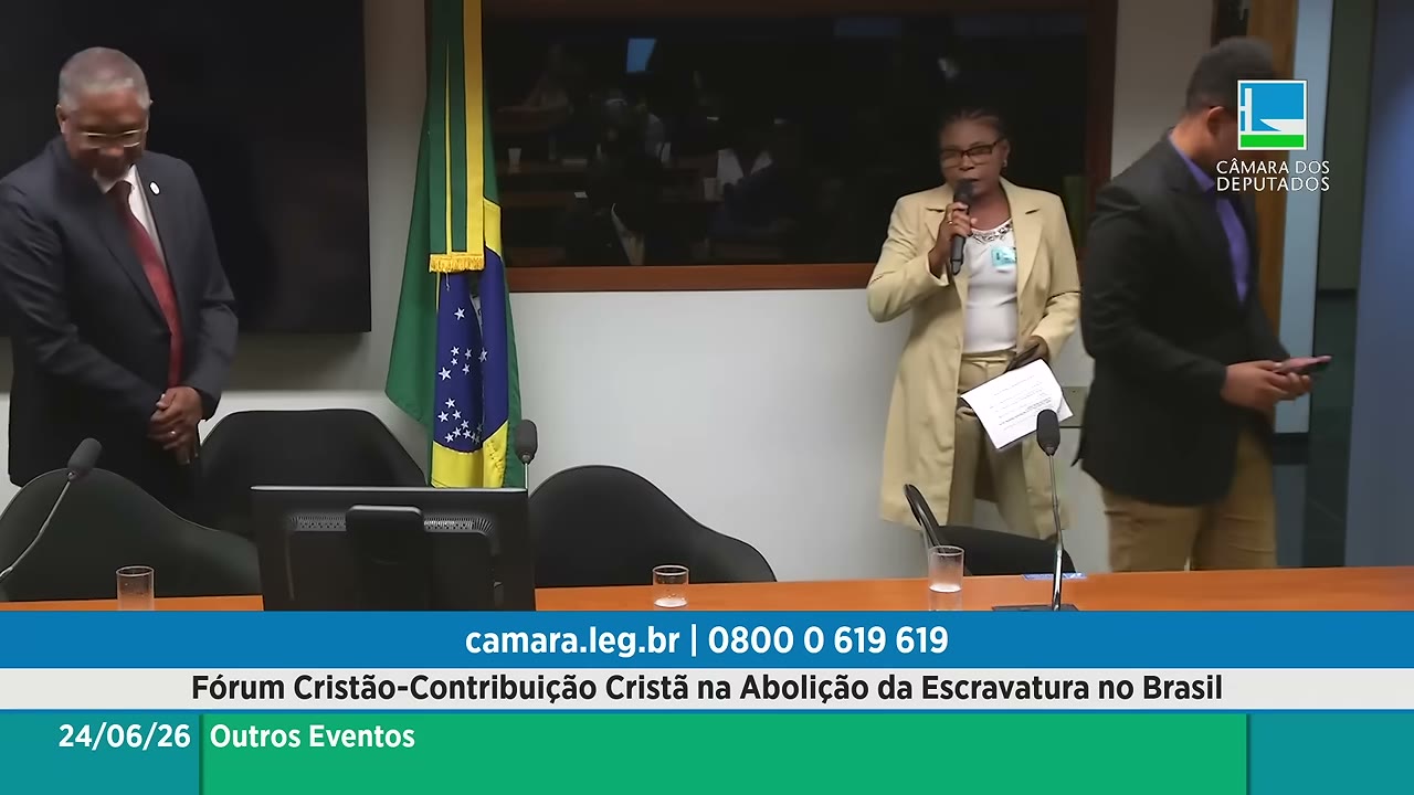Vídeo do evento em 1:40:33