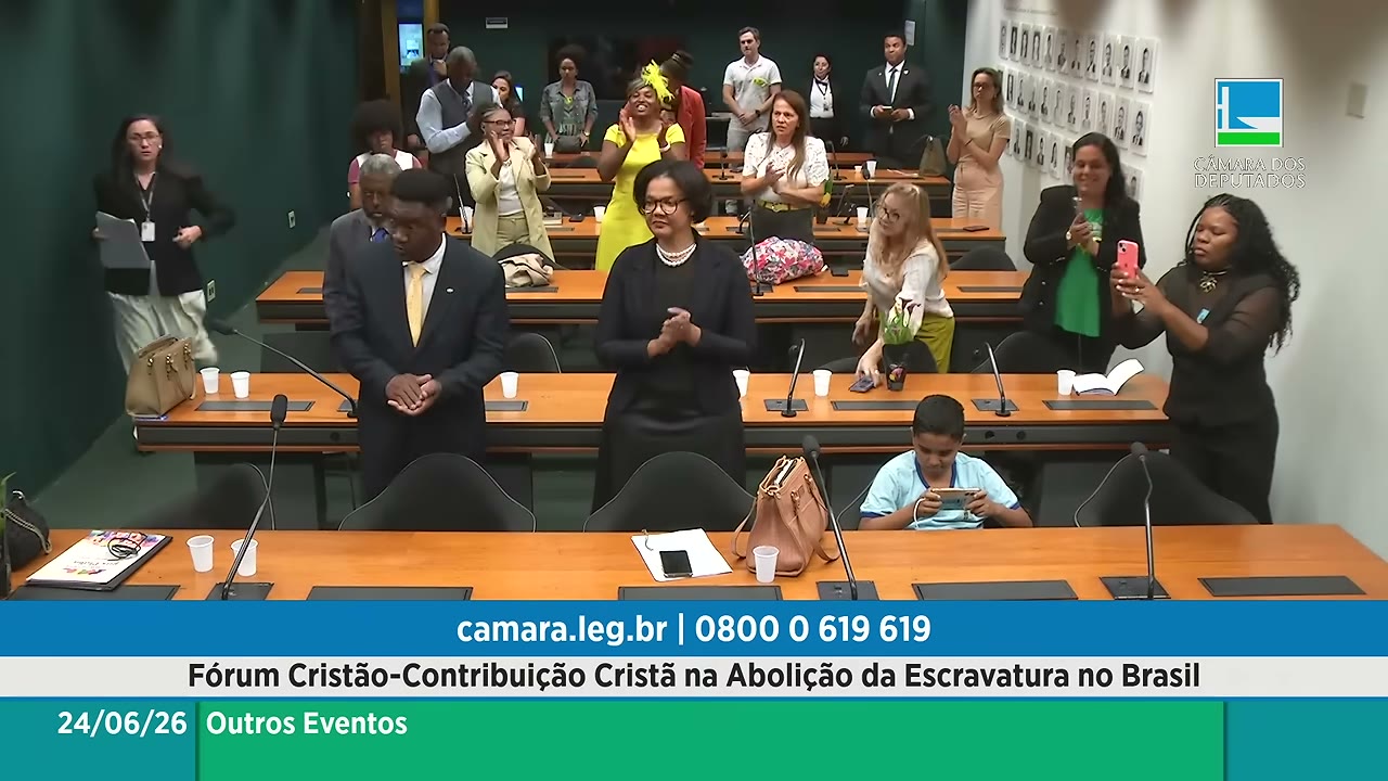Vídeo do evento em 1:46:13