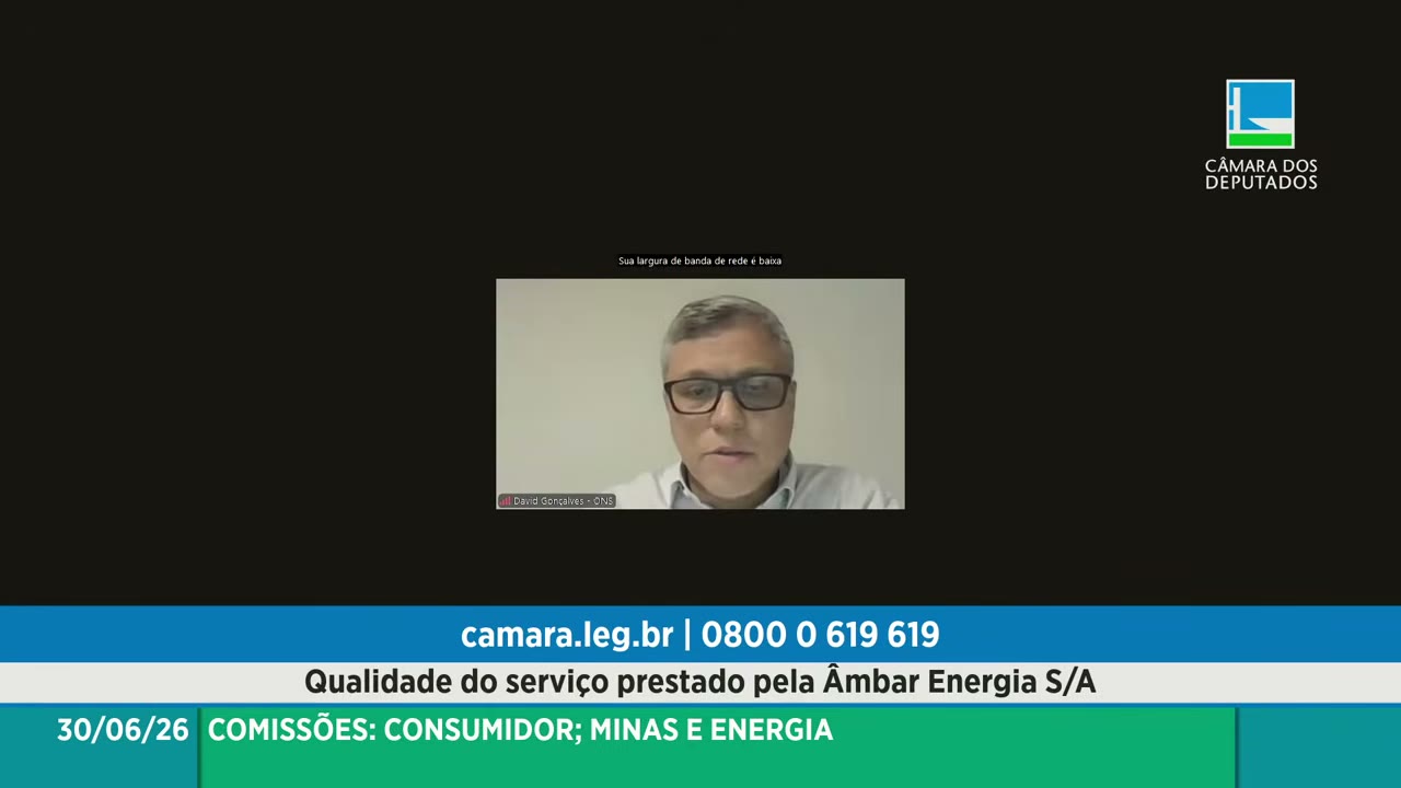 Vídeo do evento em 22:39