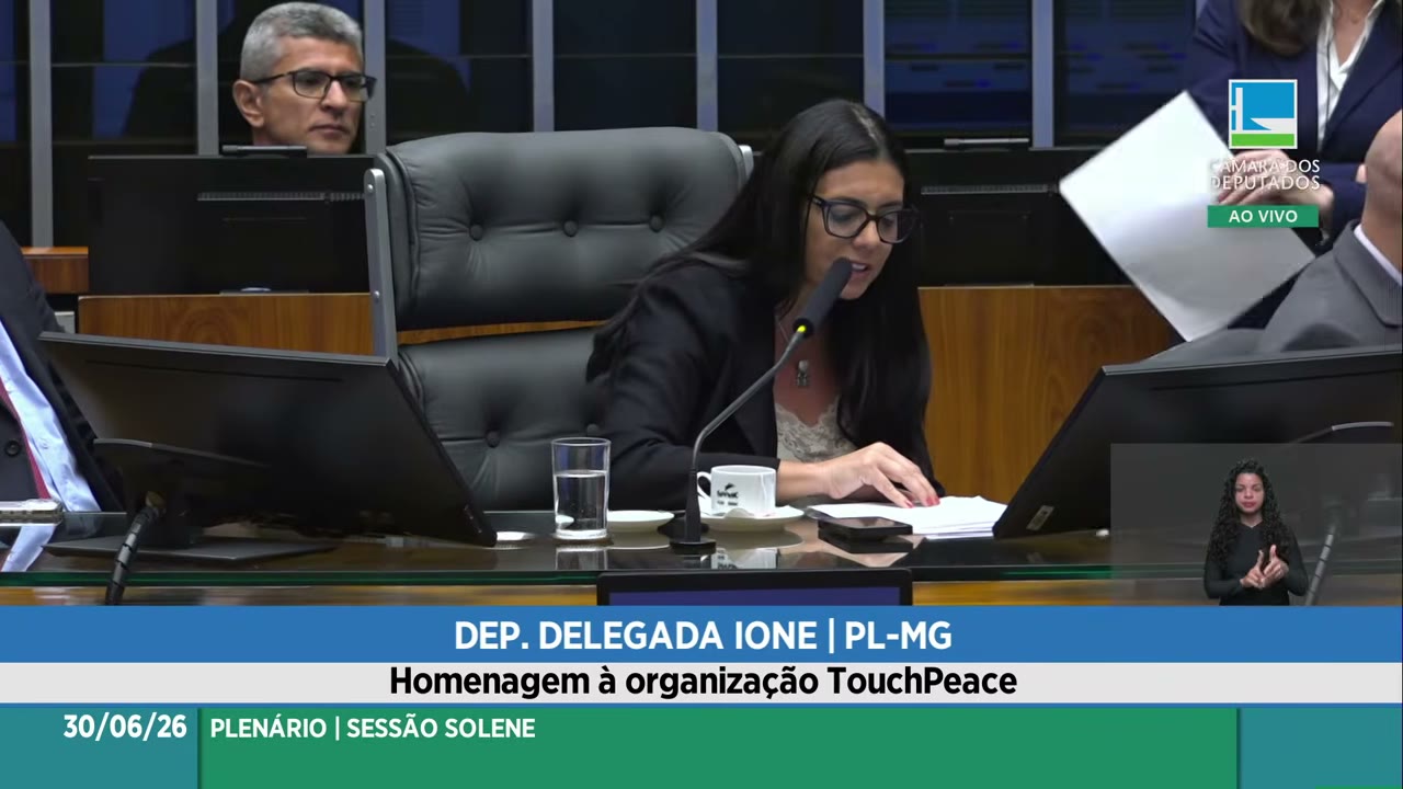 Vídeo do evento em 19:45