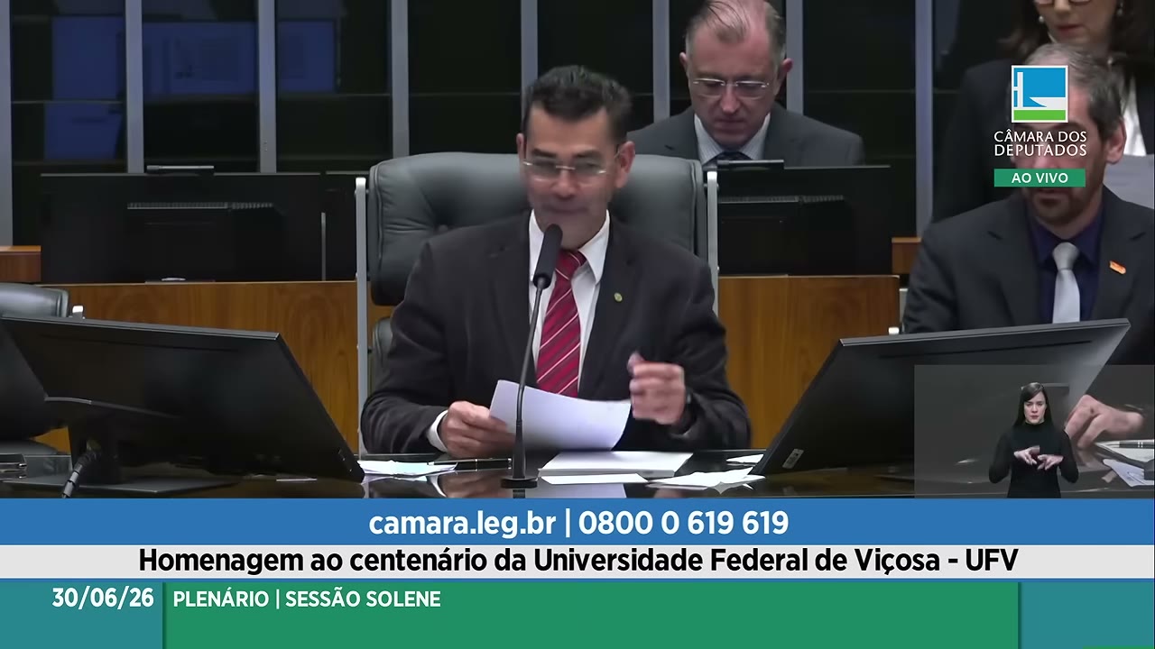 Vídeo do evento em 13:06