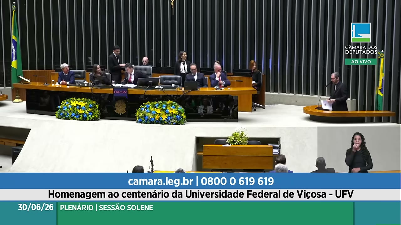 Vídeo do evento em 30:11