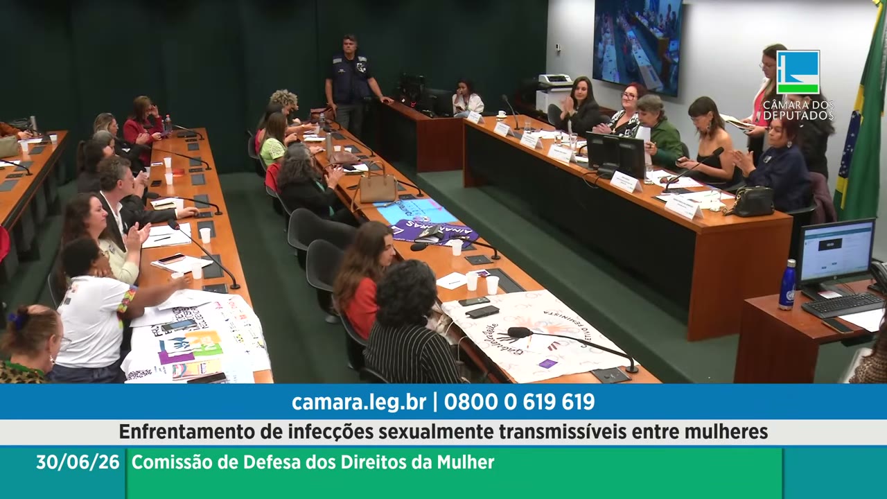 Vídeo do evento em 1:18:26