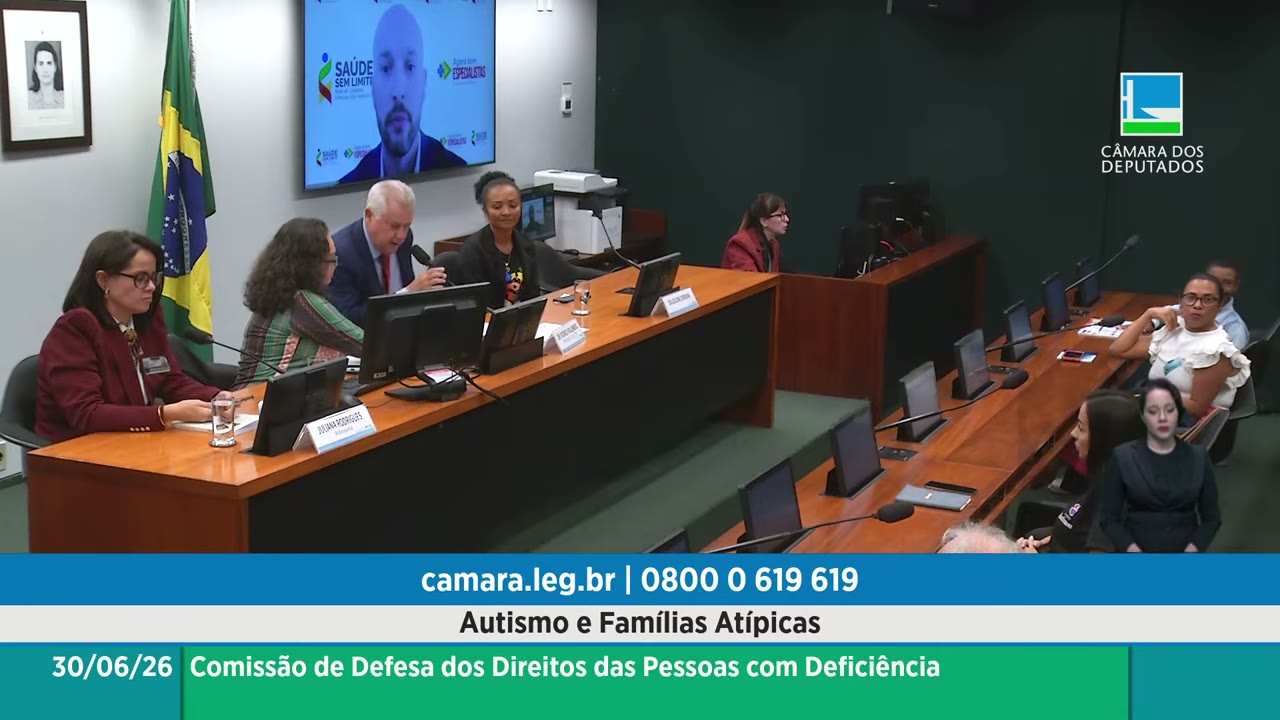 Vídeo do evento em 1:07:20