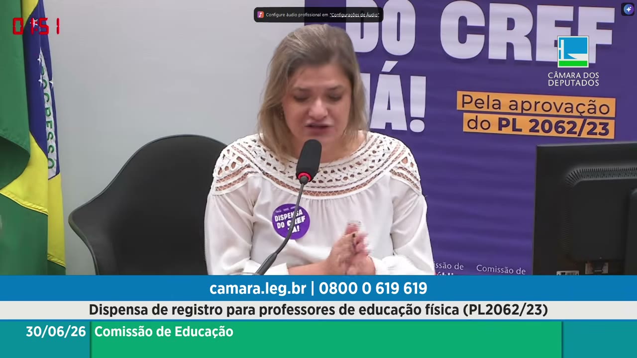 Vídeo do evento em 1:10:16