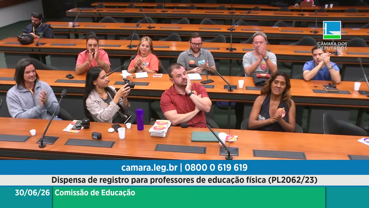 Vídeo do evento em 1:21:12