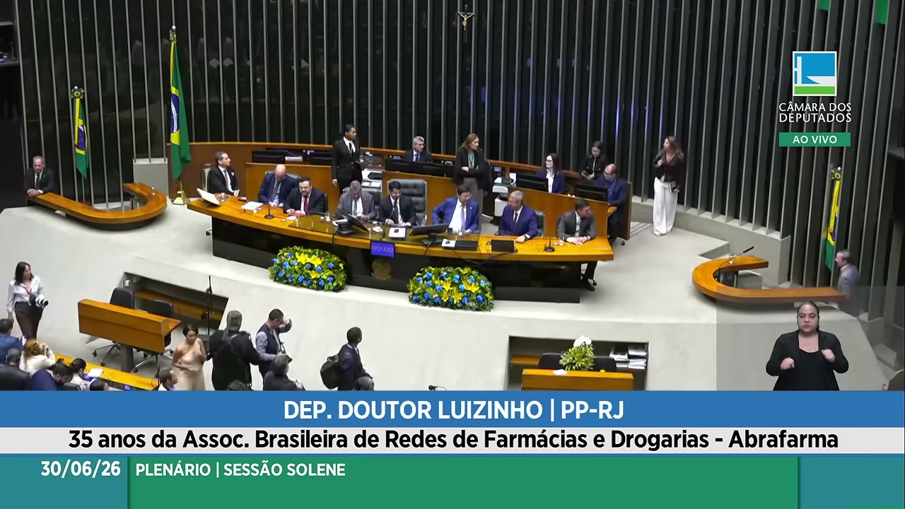Vídeo do evento em 52:48