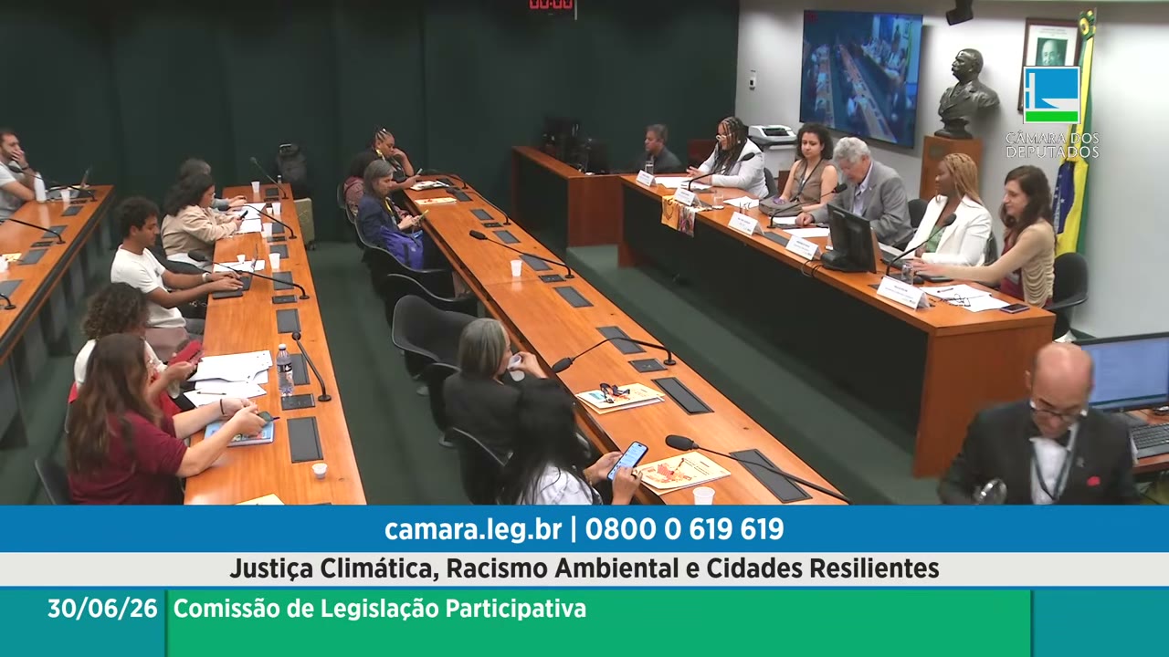 Vídeo do evento em 1:10:43