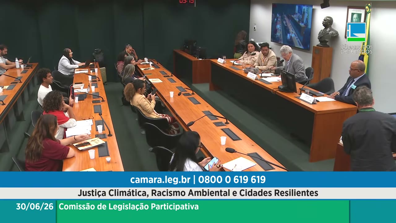 Vídeo do evento em 1:37:26