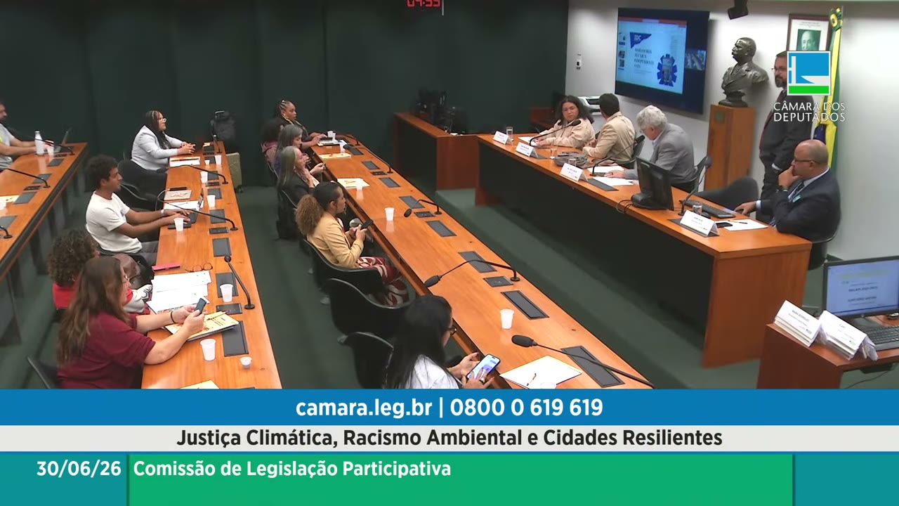 Vídeo do evento em 1:39:47