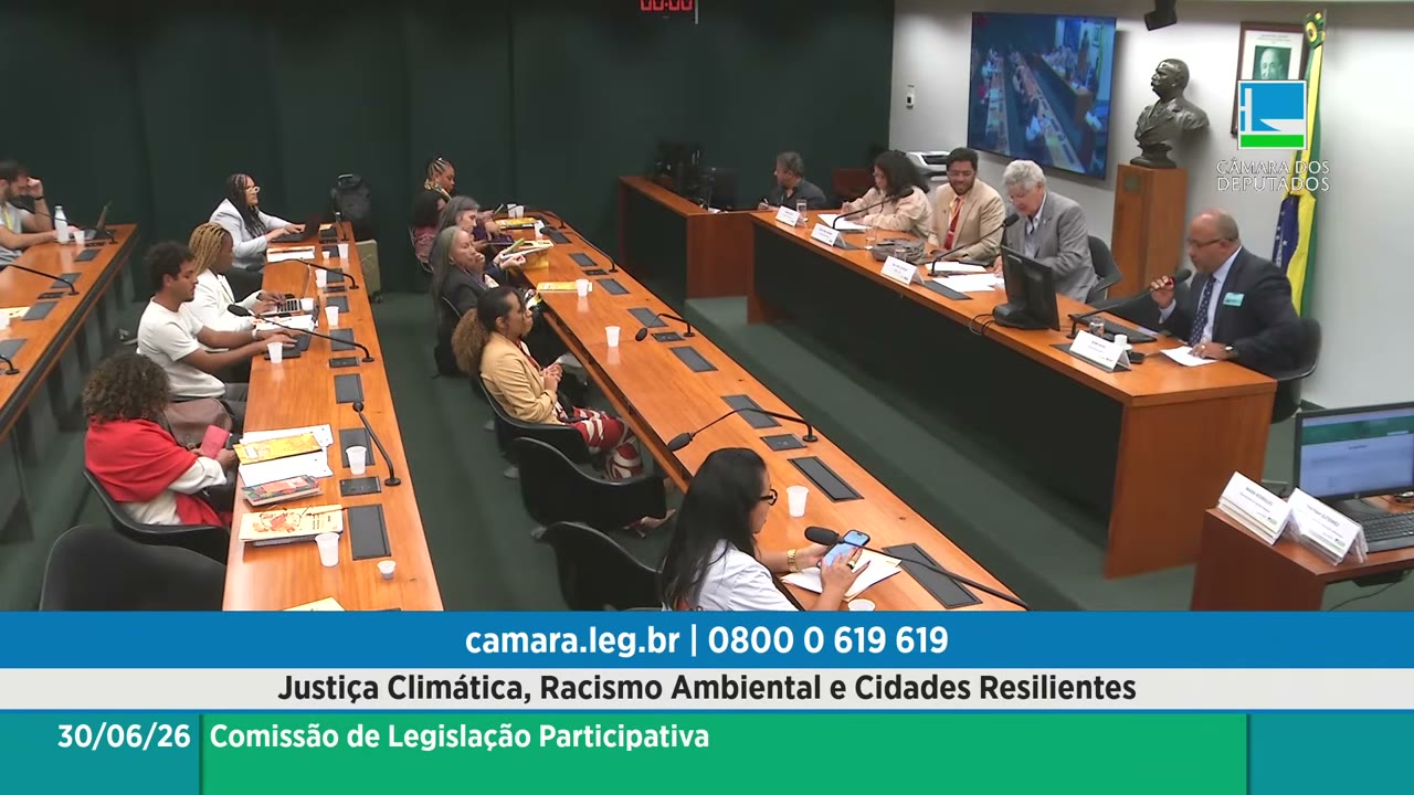Vídeo do evento em 1:45:11