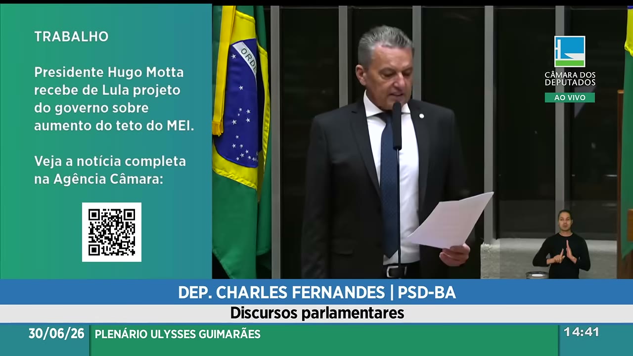 Vídeo do evento em 18:06