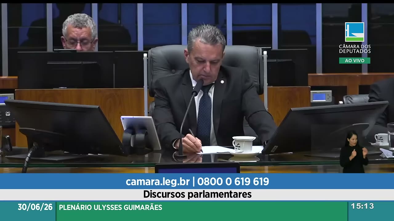 Vídeo do evento em 45:25