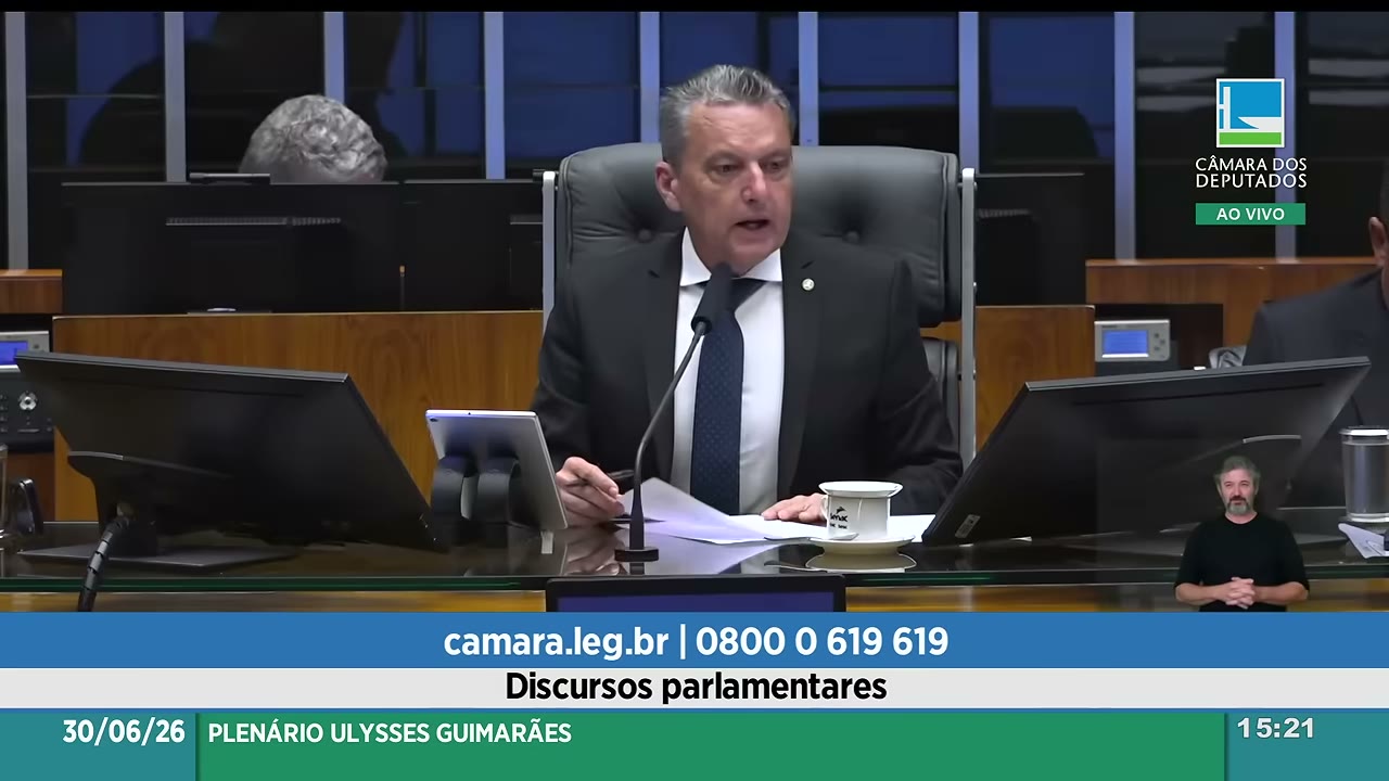 Vídeo do evento em 53:58