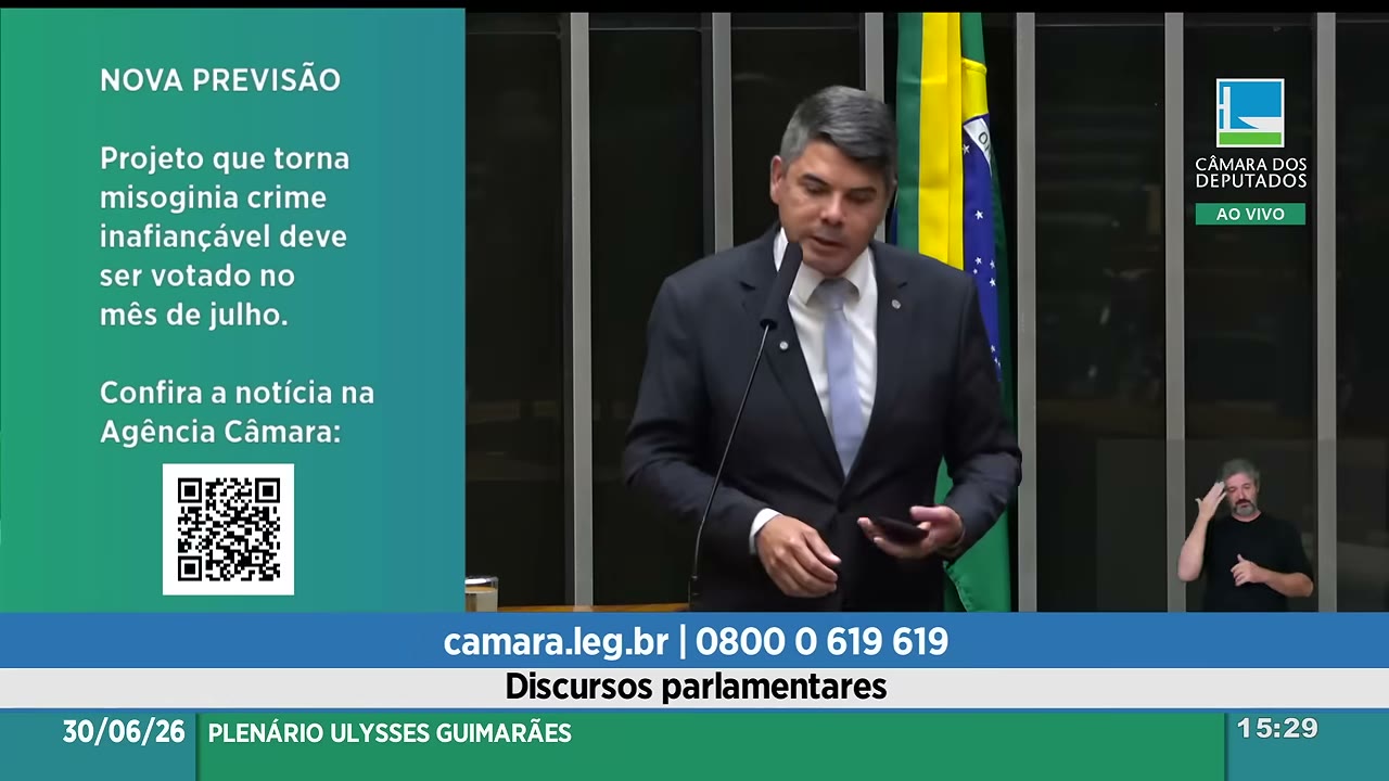 Vídeo do evento em 1:01:43
