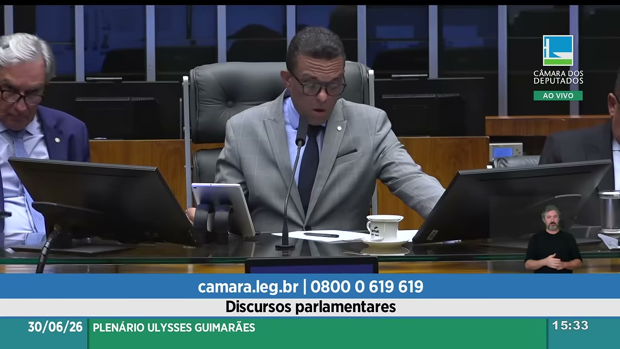 Vídeo do evento em 1:05:07