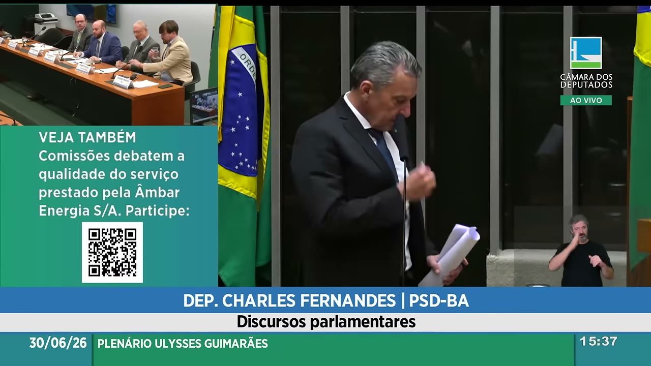 Vídeo do evento em 1:09:08
