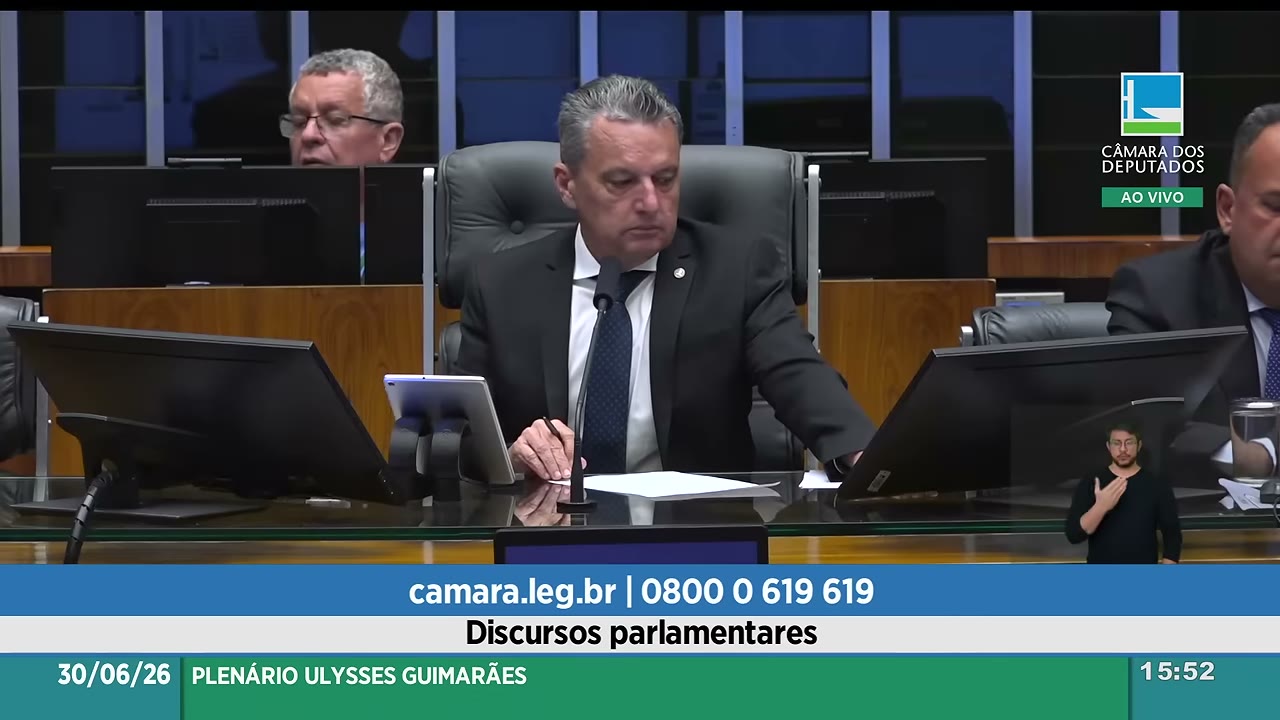 Vídeo do evento em 1:24:18