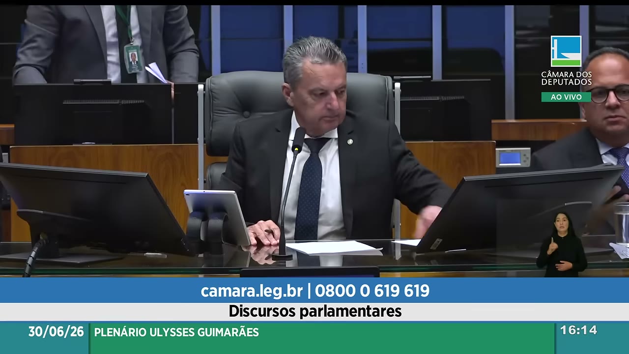Vídeo do evento em 1:46:12