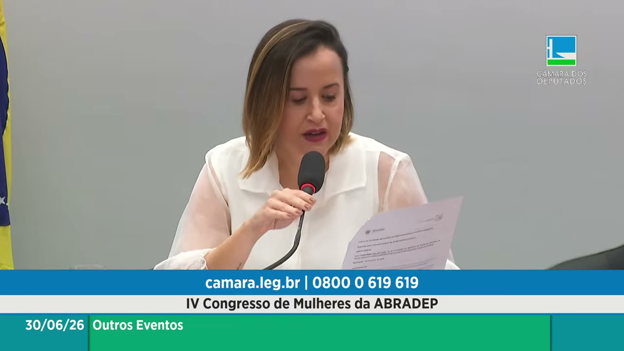 Vídeo do evento em 1:08:56