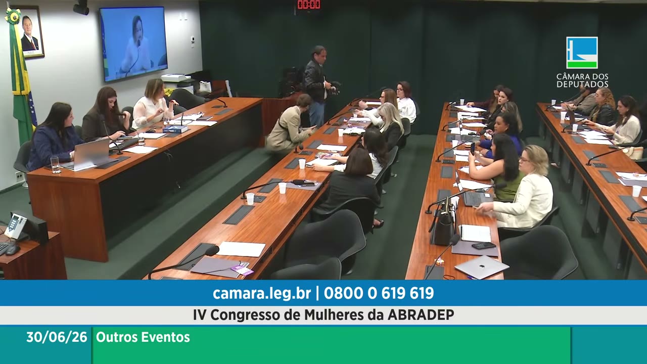 Vídeo do evento em 1:13:03