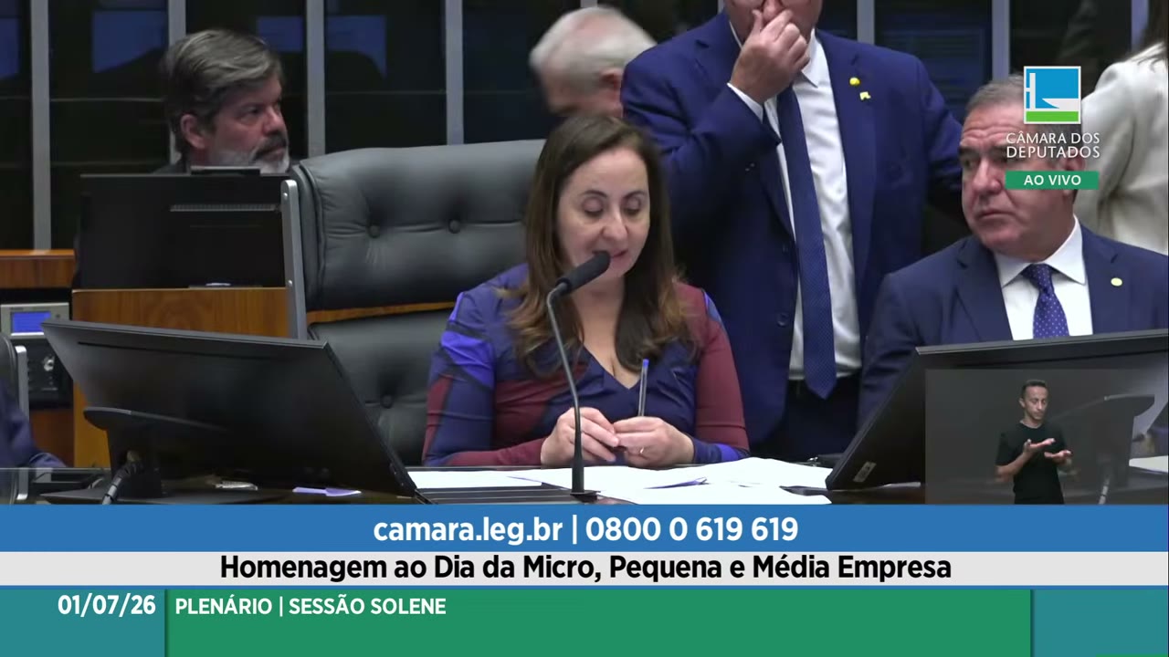 Vídeo do evento em 1:01:10