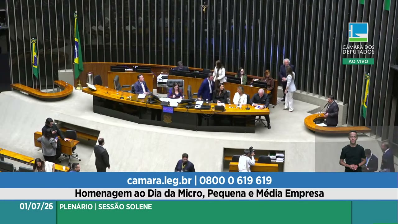 Vídeo do evento em 1:07:10