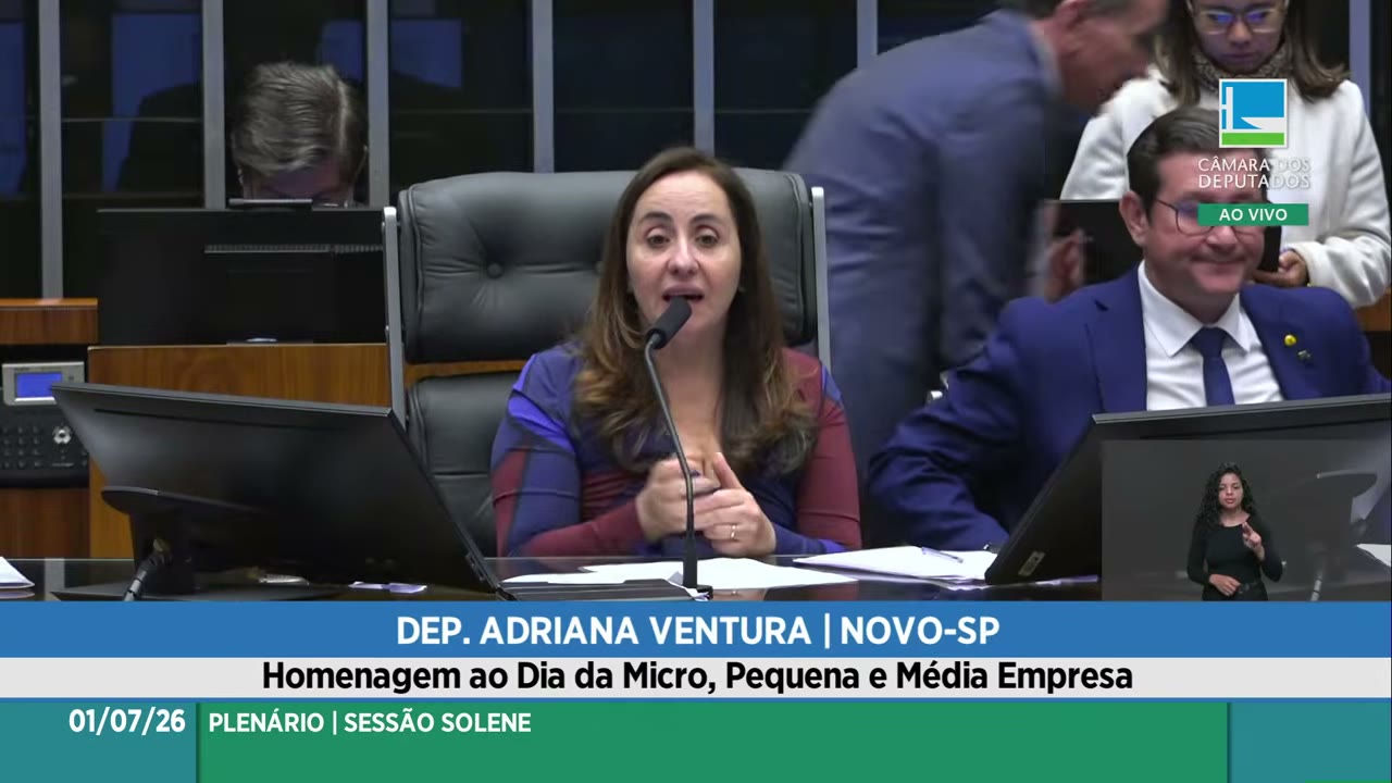 Vídeo do evento em 1:16:47