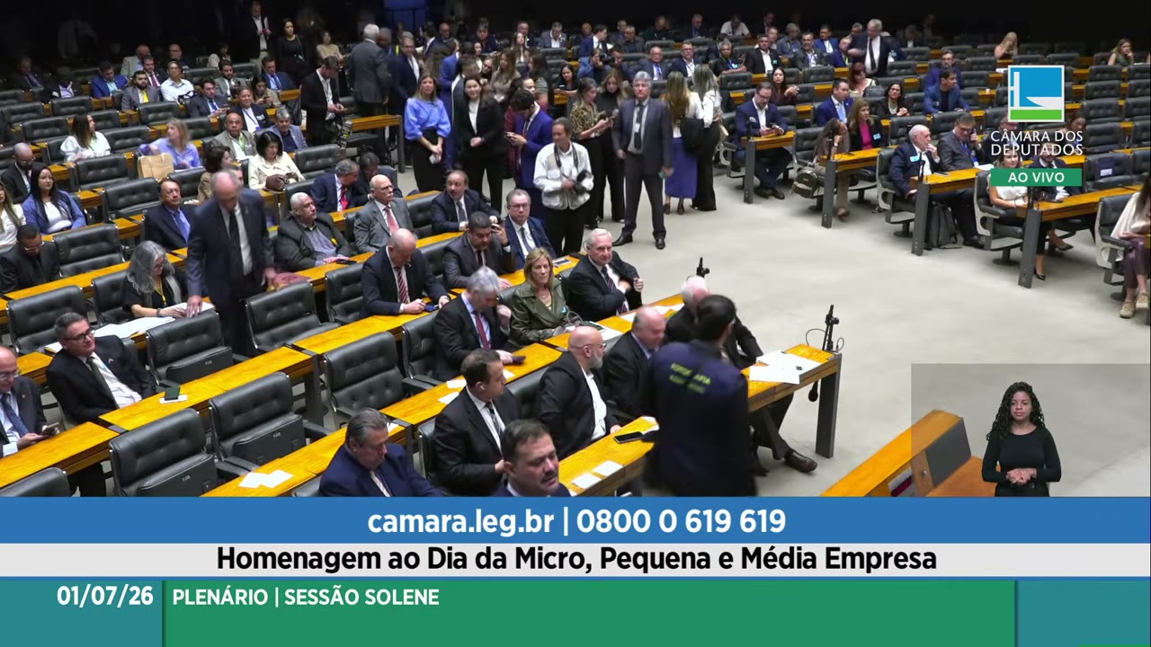 Vídeo do evento em 1:17:12
