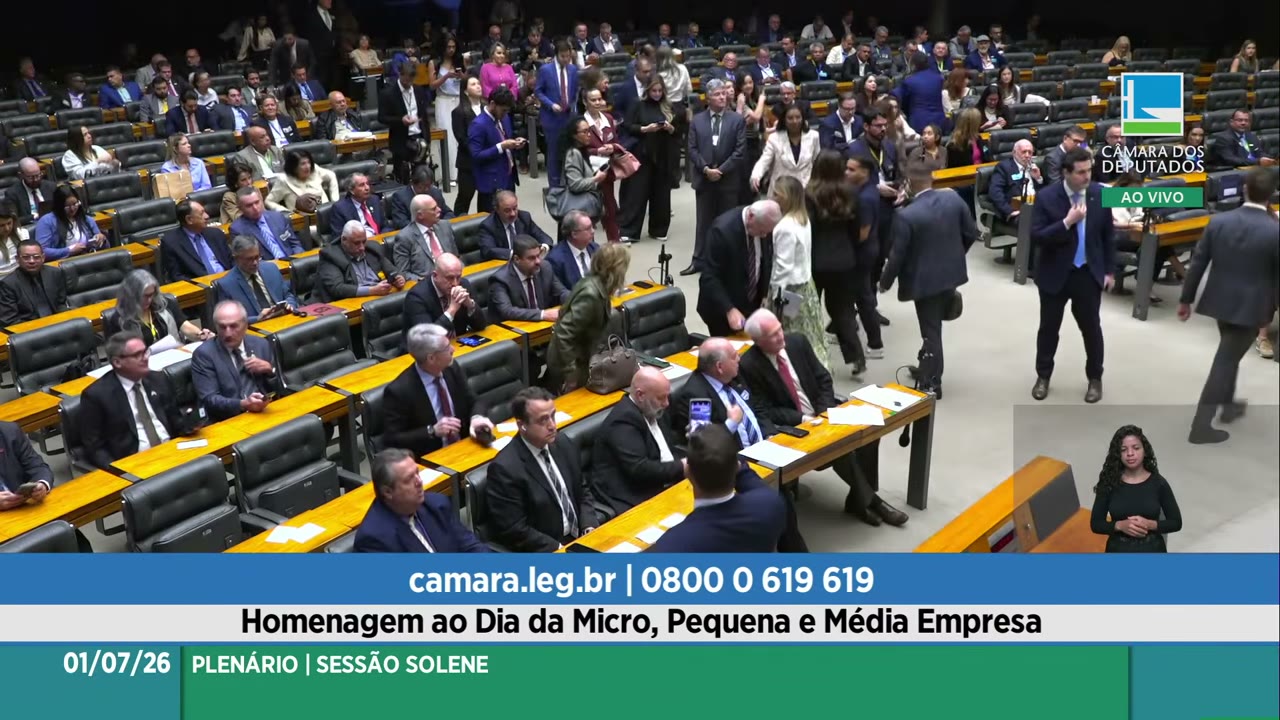 Vídeo do evento em 1:18:37