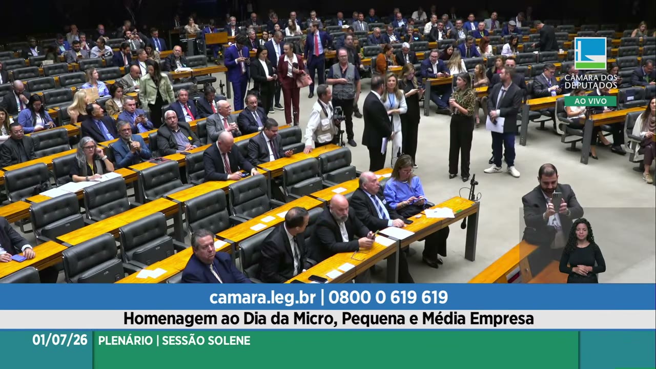 Vídeo do evento em 1:25:11