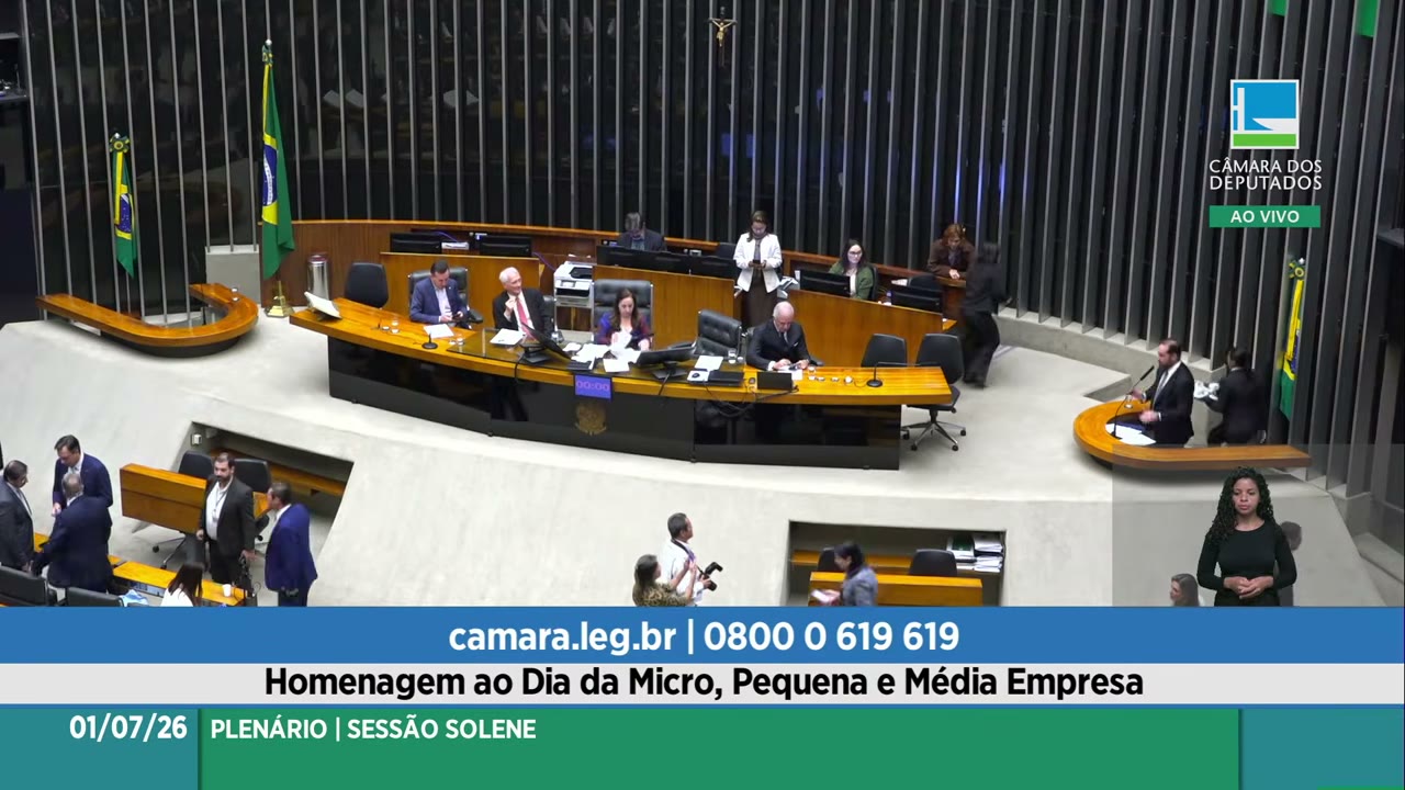 Vídeo do evento em 1:25:31