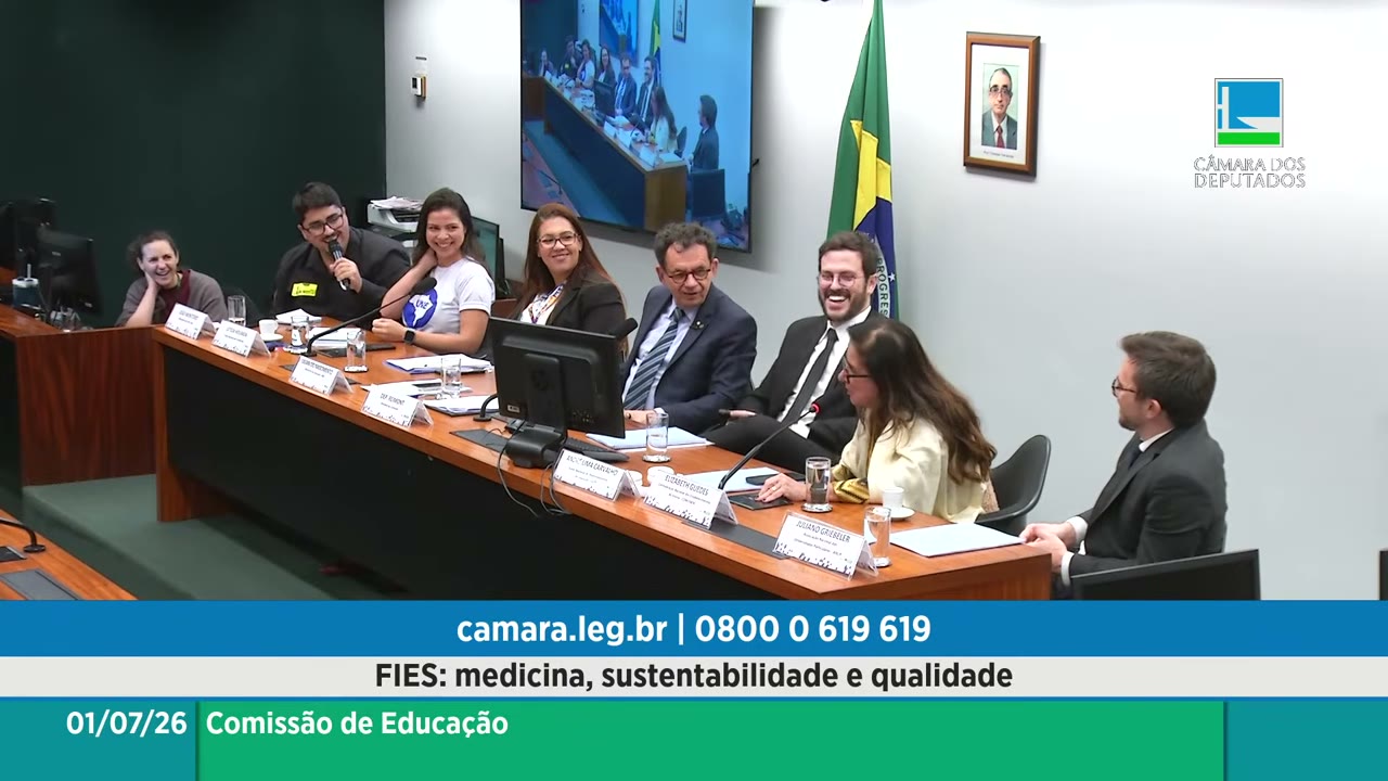 Vídeo do evento em 1:10:01