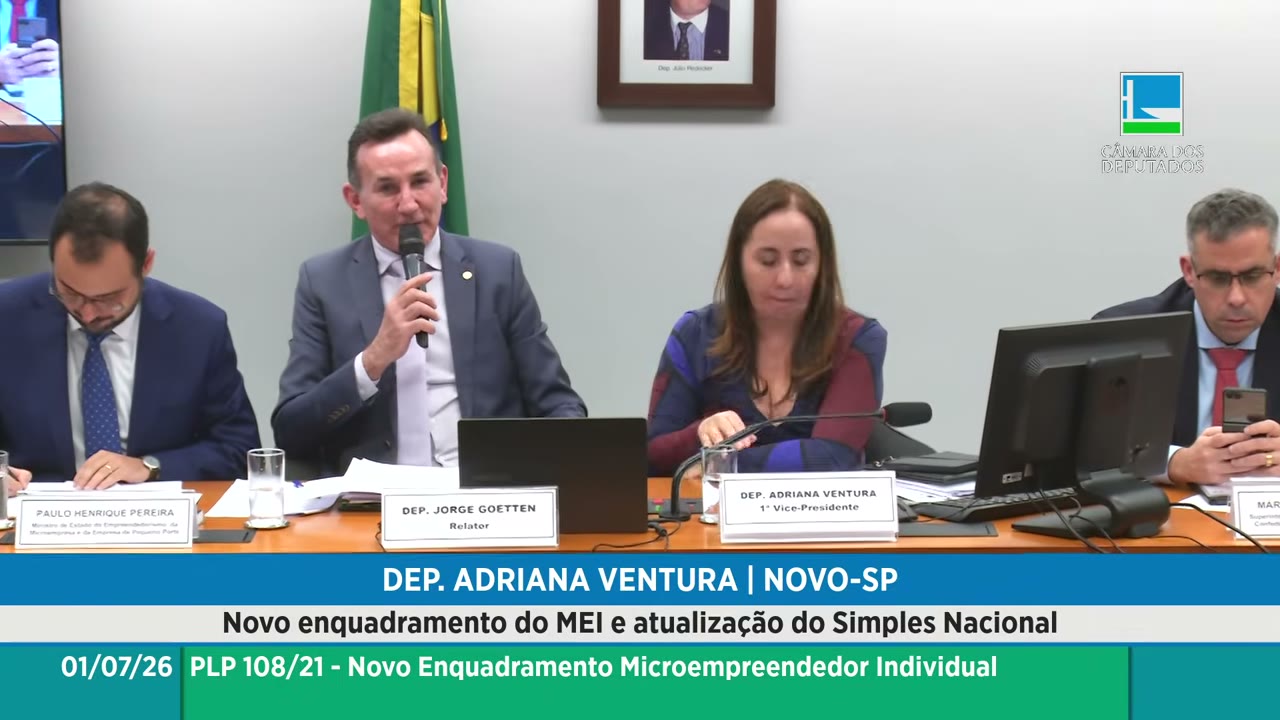 Vídeo do evento em 2:05:37