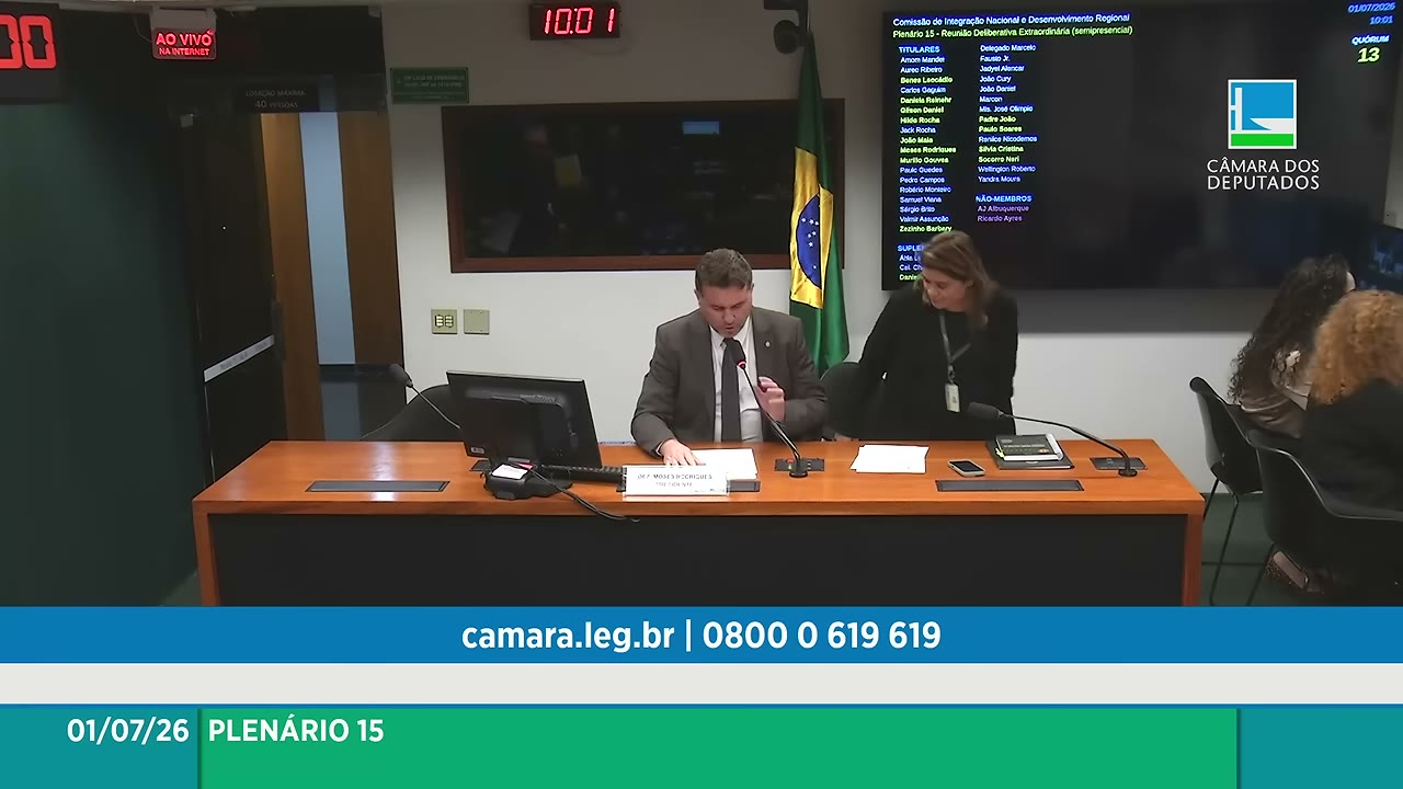 Vídeo do evento em 0:00