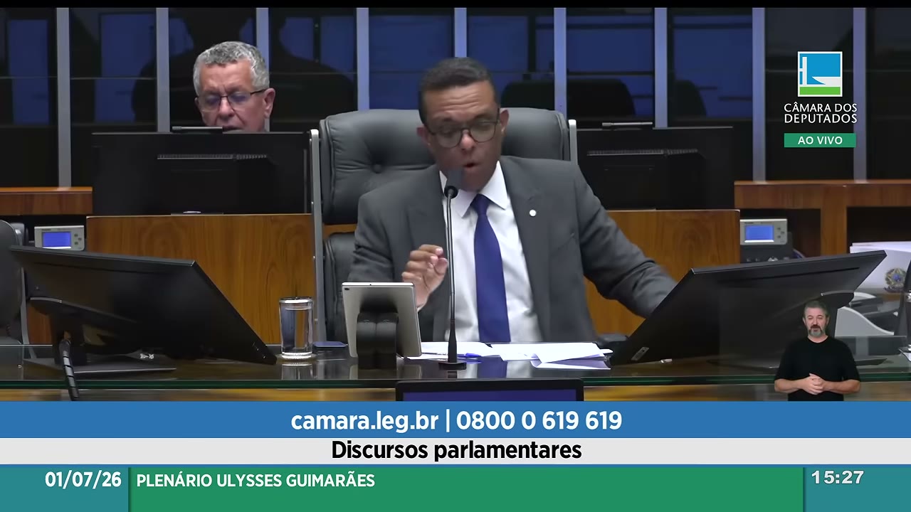 Vídeo do evento em 28:44
