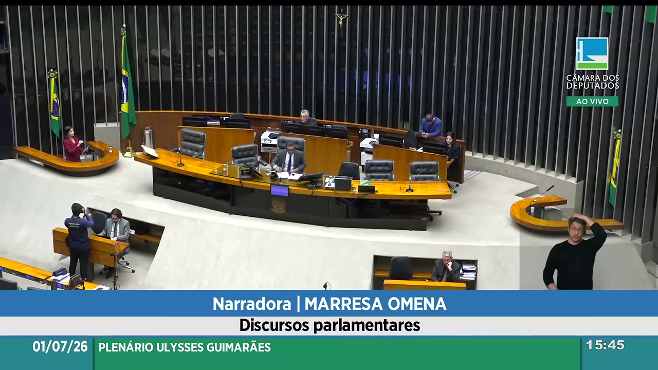Vídeo do evento em 46:25