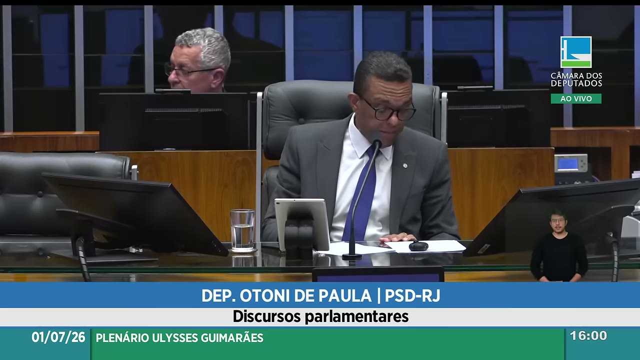 Vídeo do evento em 1:01:28