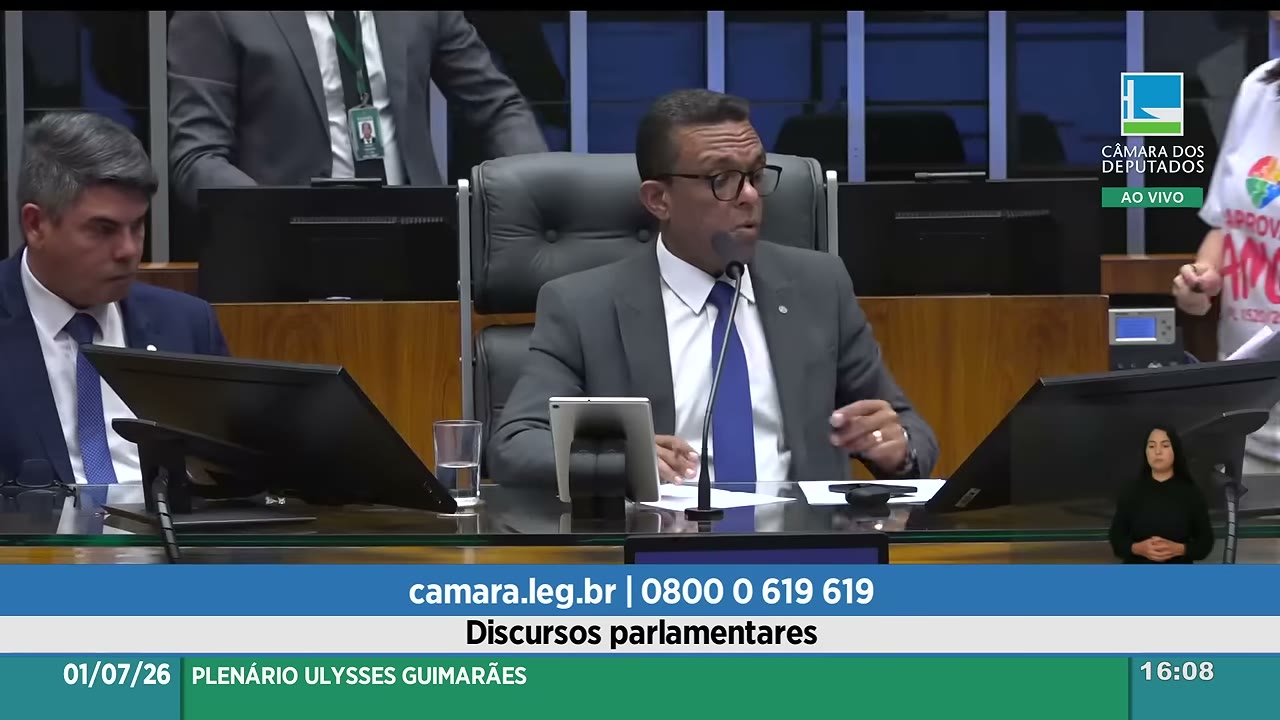 Vídeo do evento em 1:09:27