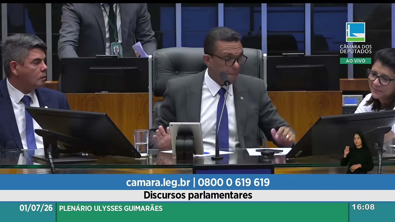 Vídeo do evento em 1:10:00