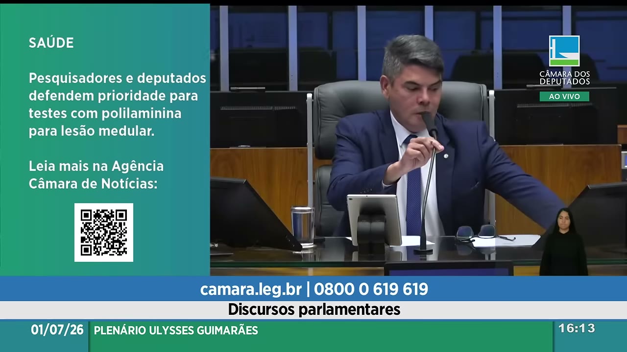 Vídeo do evento em 1:14:29