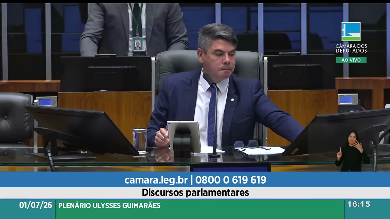 Vídeo do evento em 1:16:36