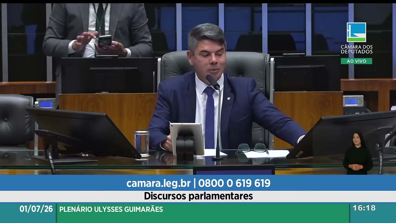 Vídeo do evento em 1:20:03