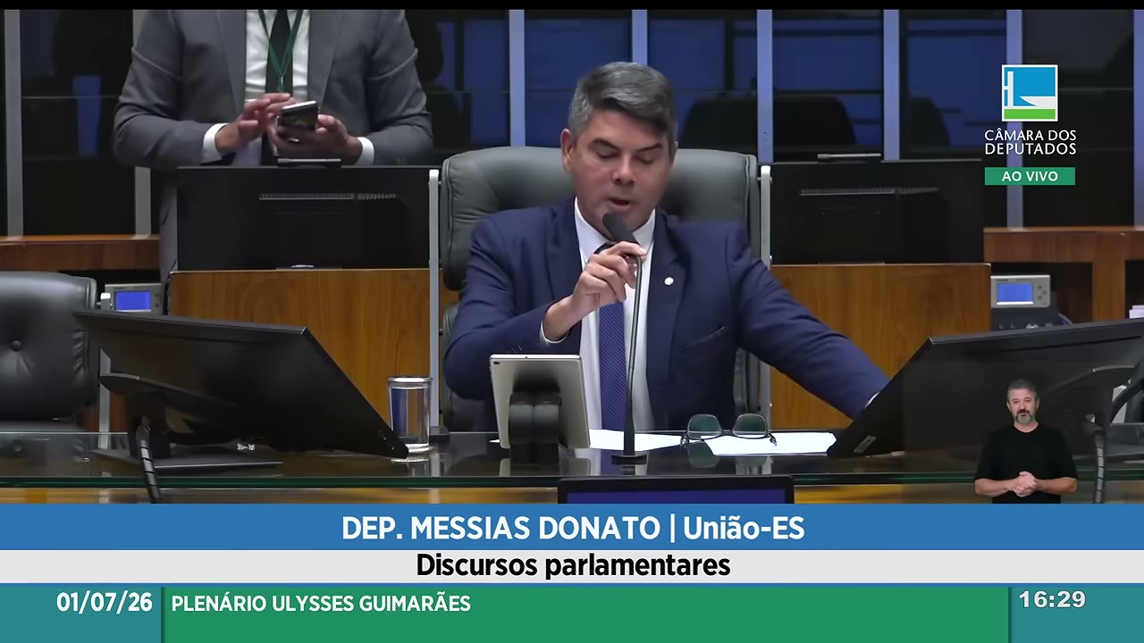 Vídeo do evento em 1:30:44