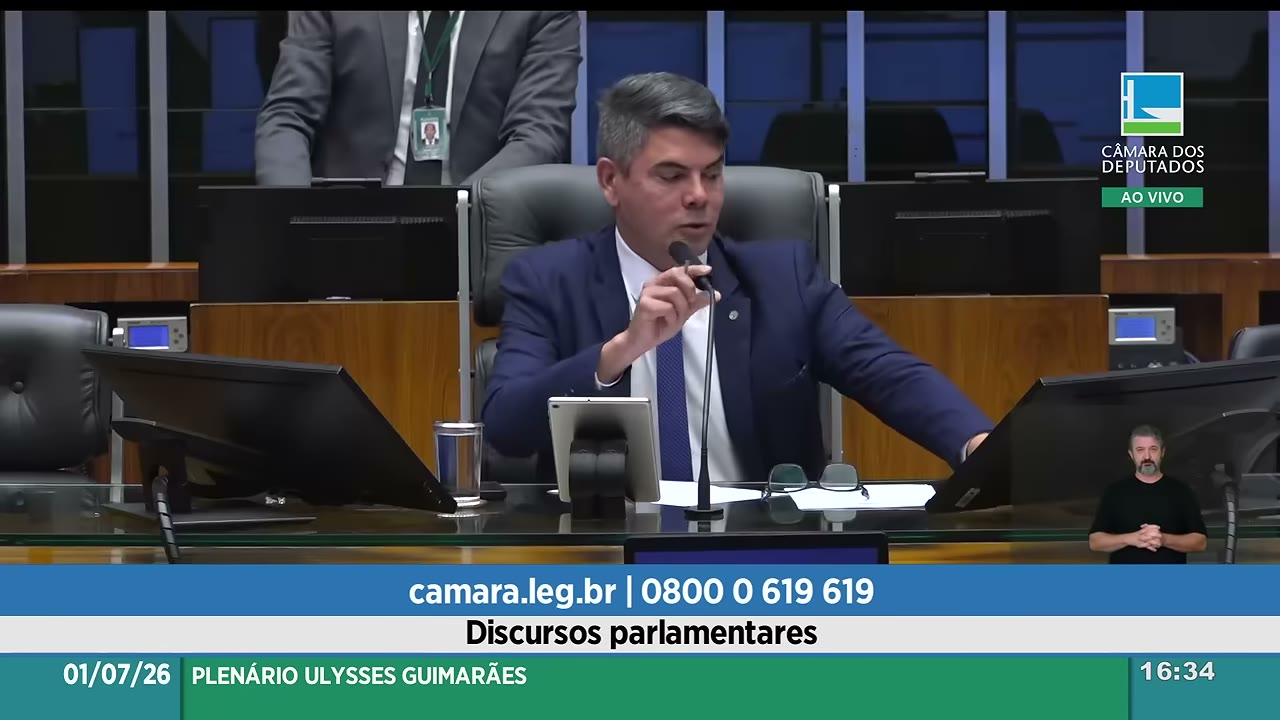 Vídeo do evento em 1:36:12
