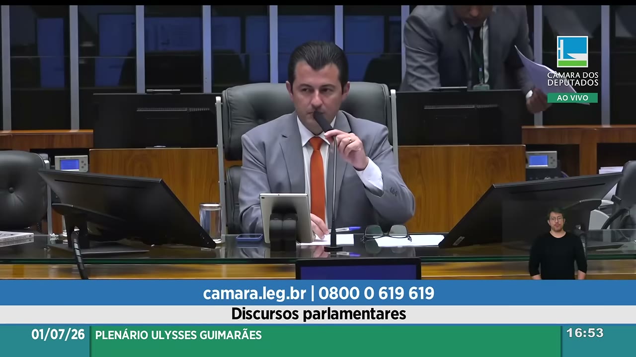 Vídeo do evento em 1:55:05